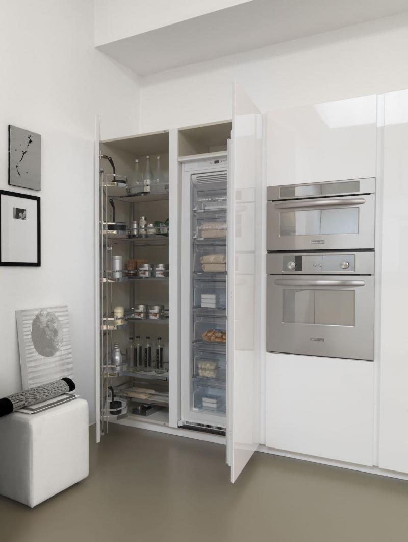 Высокий холодильник для кухни 2019 2