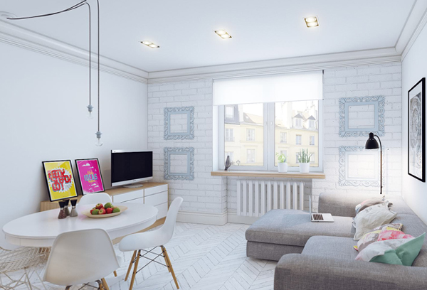 Дизайн квартиры 2016 (скандинавия) – 1