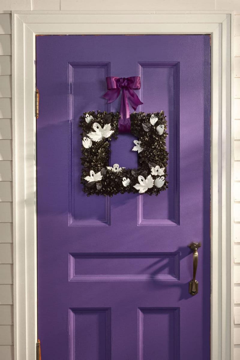 Двери фиолетового цвета 6