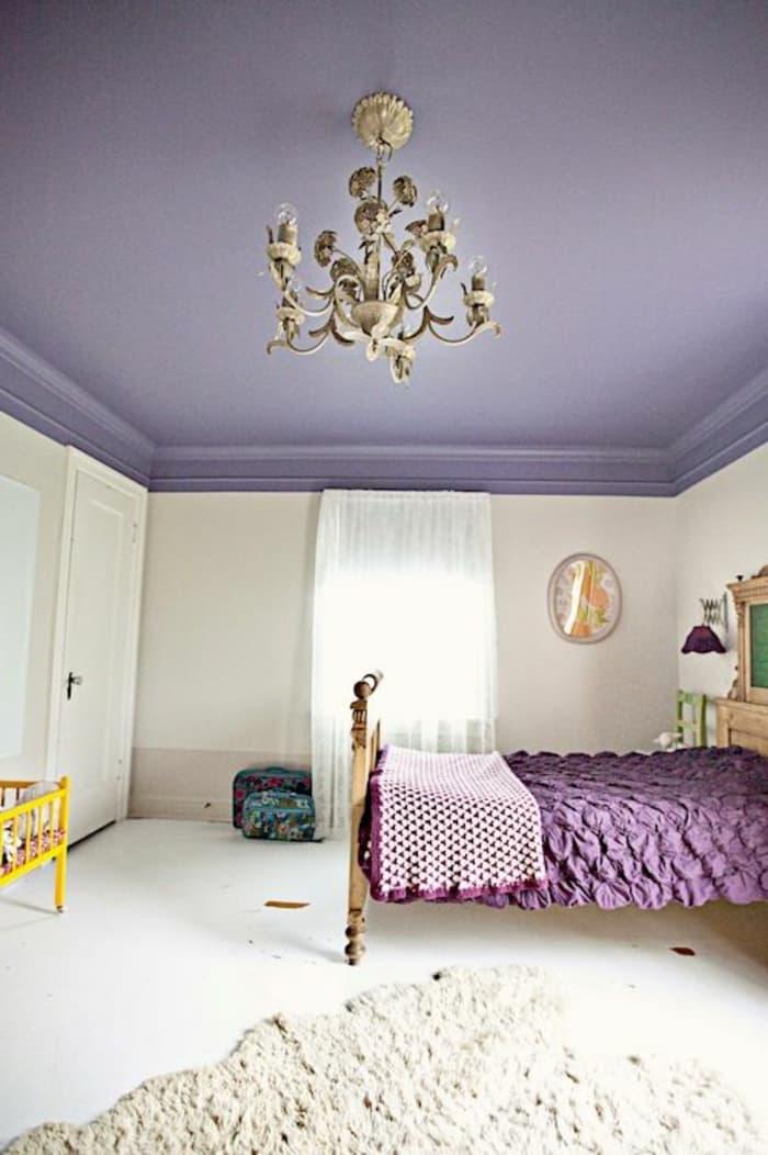 Фиолетовый потолок 2