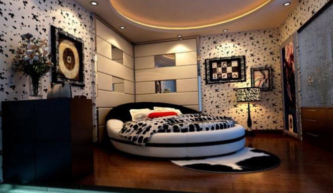 Дизайн потолков в спальне