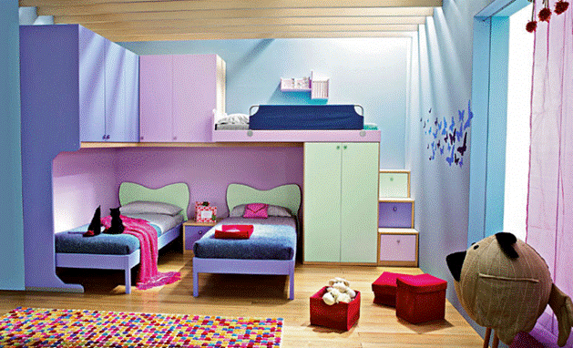 Дизайн комнаты для мальчика и девочки