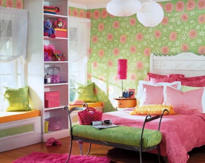 Планировка и дизайн комнаты девочки подростка – фото