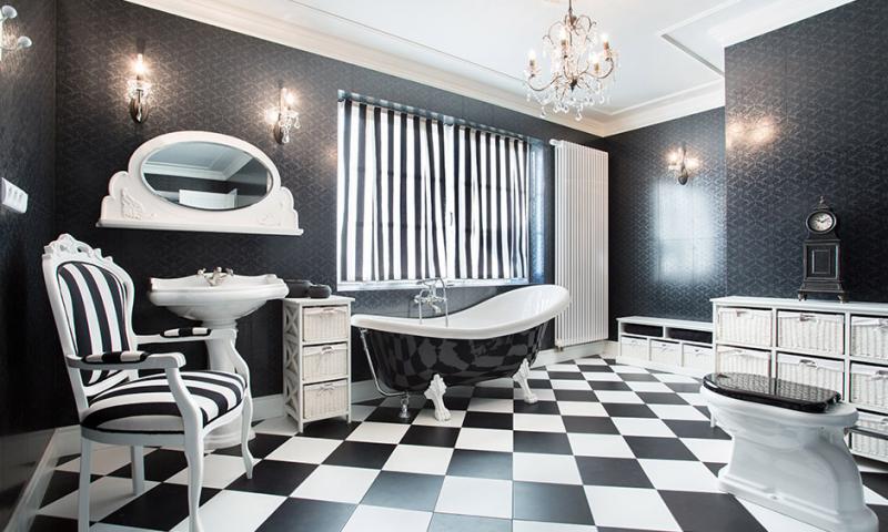 Идеи винтажной ванной комнаты с элегантными современными обновлениями