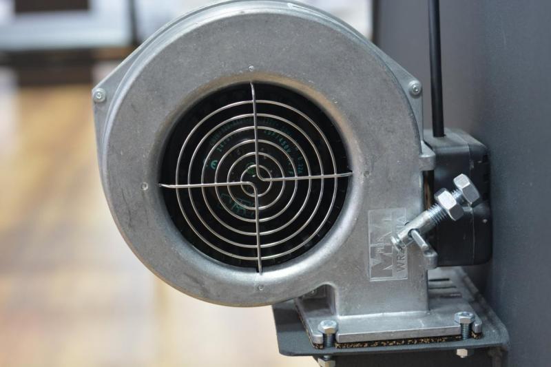 Какие функции и задачи выполняет нагнетательный вентилятор для котла?