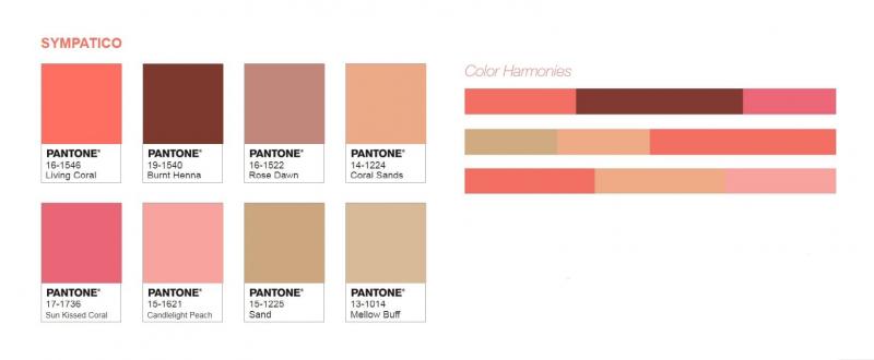 Цветовые палитры Pantone 3