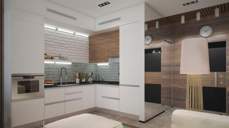 Фасады для кухни 12 кв. м 3