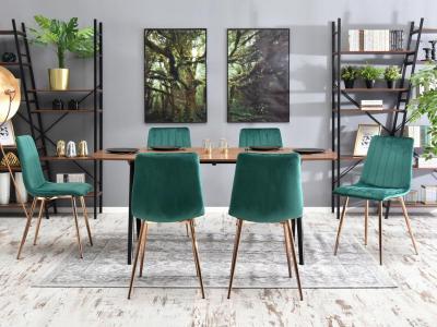 5 причин выбрать зеленые стулья для интерьера квартиры