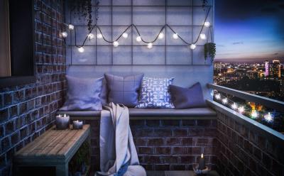 Как преобразить балкон в уютное пространство для зимних вечеров. 5 идей
