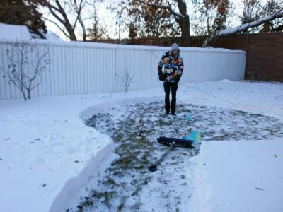 Новогоднее иглу из цветного льда Мастер-класс () Новогоднее иглу из цветного льда Мастер-класс