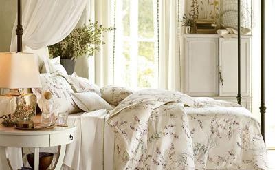 Текстиль для спальни в стиле прованс 4