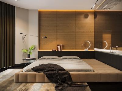 Кровать для спальни в современном стиле 3