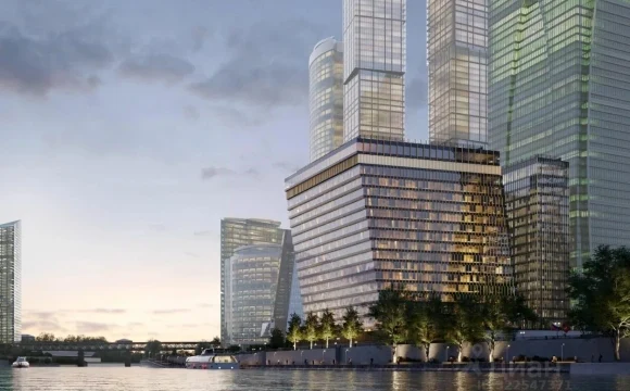 В &laquo;Москве-Сити&raquo; начался монтаж фасадов нового делового комплекса