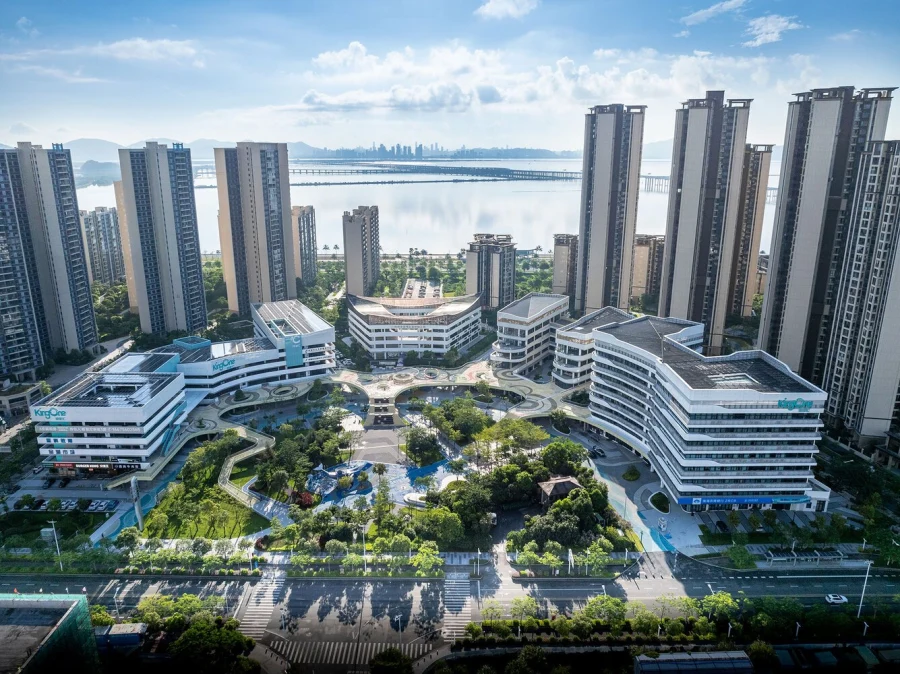 Общественный центр KING ONE в городе Чжухай, Китай Общественный центр KING ONE в городе Чжухай, Китай