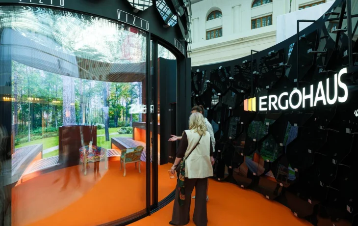 Ergohaus и архитектор Саша Лукич на выставке АРХ Москва 2026