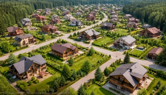 Почти 9 тыс. частных домов построено в РФ в первый год работы эскроу в ИЖС