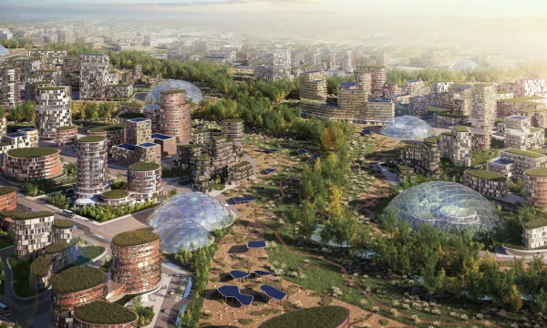 Разработка генерального плана нового города Хунну, Монголия