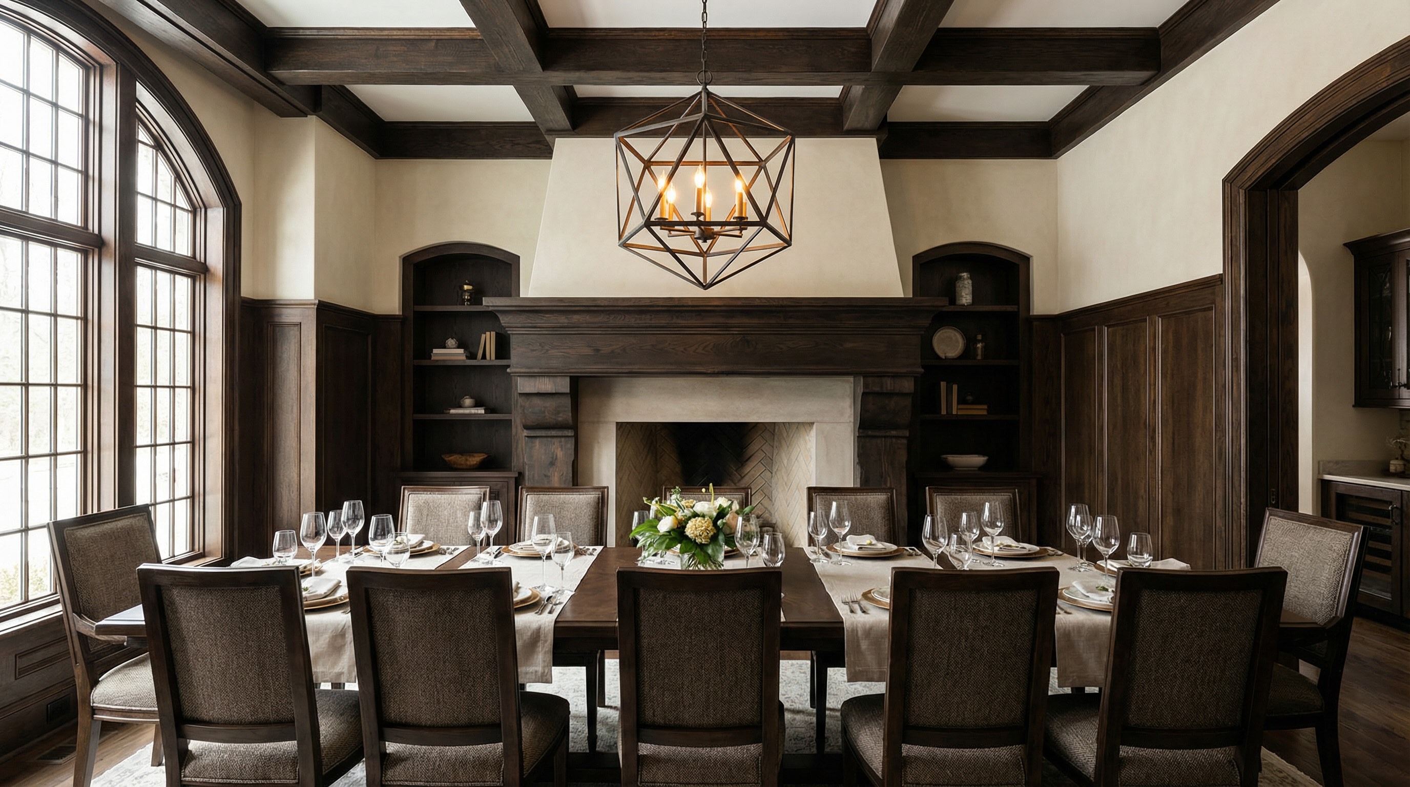 Фахверк и бетон: анатомия тренда на современный Тюдор