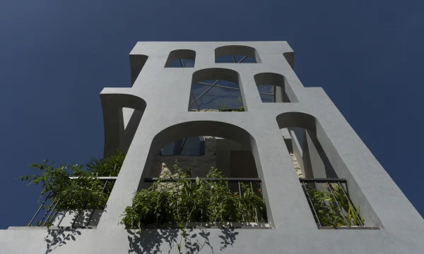 Дом для католической семьи в городе Хошимин, Вьетнам