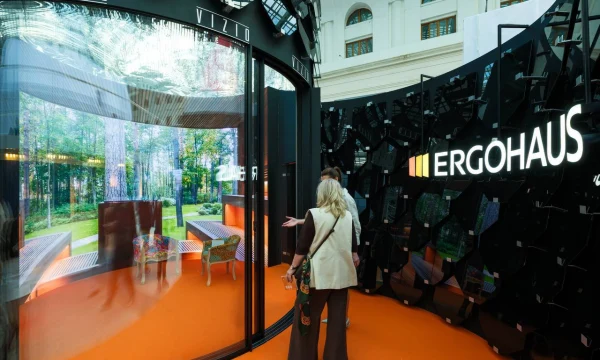 Ergohaus и архитектор Саша Лукич на выставке АРХ Москва 2026
