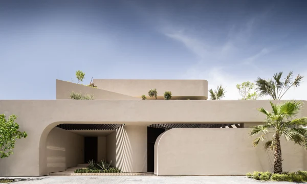 Дом-ракушка с бассейном в городе Абдулла аль-Салем, Кувейт