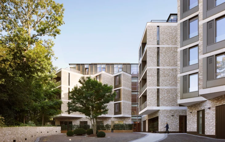 Новый комплекс для пенсионеров в Лондоне, Великобритания