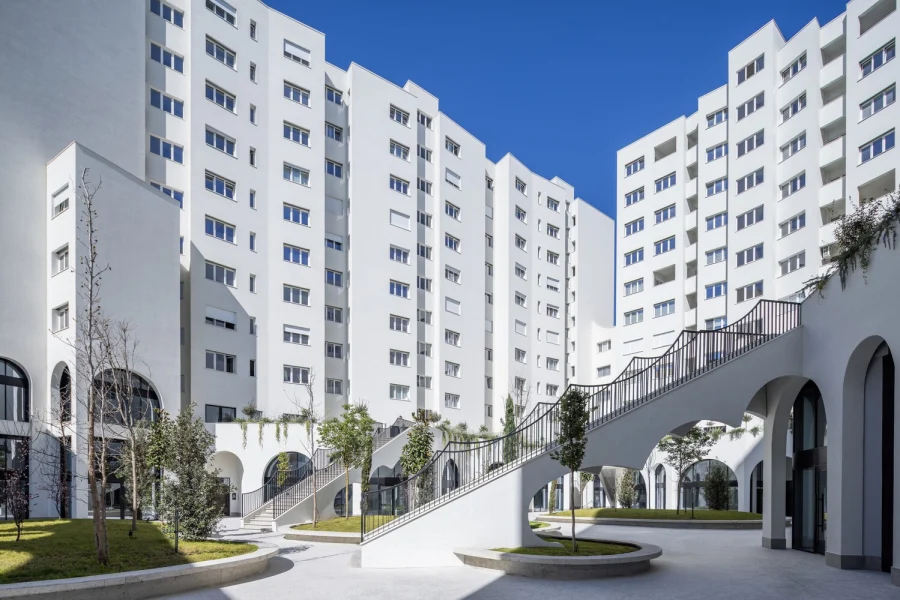 Новая резиденция "River Residences" в Тиране, Албания