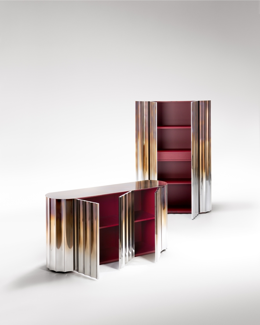 Новая античность: дорические колонны в дизайне комодов