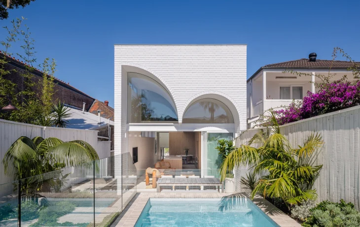 &laquo;Лунный дом&raquo; в стиле неоклассицизма в городе Сидней, Австралия