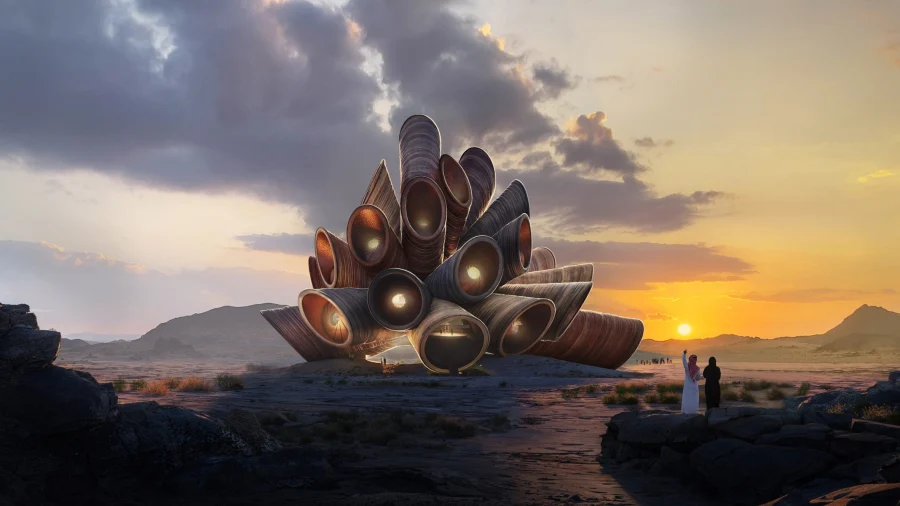 Студия Heatherwick представляет &laquo;космическую обсерваторию&raquo; в Аль-Уле