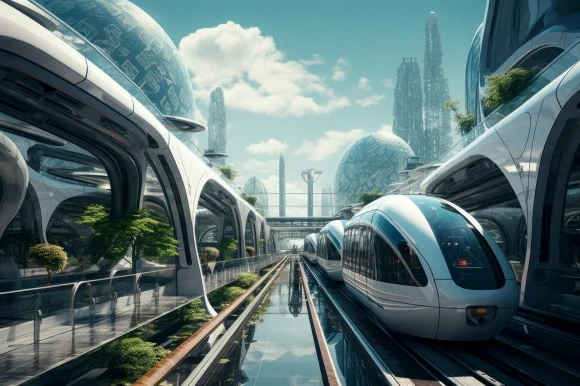 В РФ в перспективе 10 лет будут развивать технологии вакуумных поездов Hyperloop