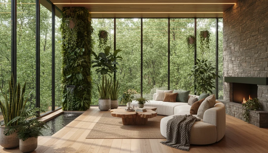 Тишина и фикус: как природа в интерьере снижает стресс и ускоряет восстановление