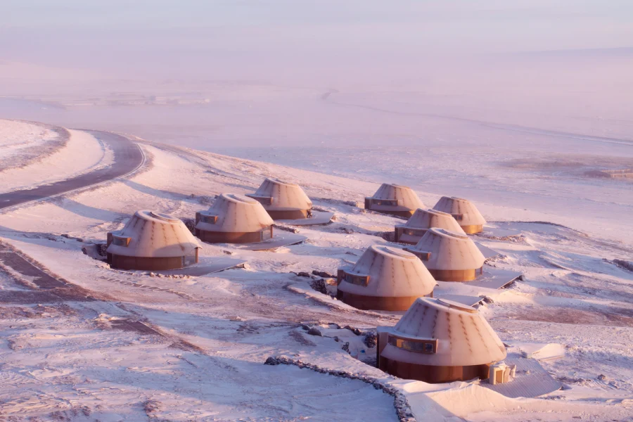 Отель для прибывающих гостей "Вулкан-Ин" открыт в Китае