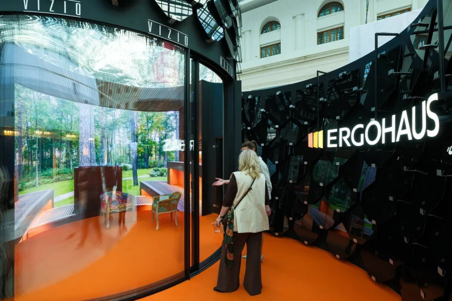 Ergohaus и архитектор Саша Лукич на выставке АРХ Москва 2026