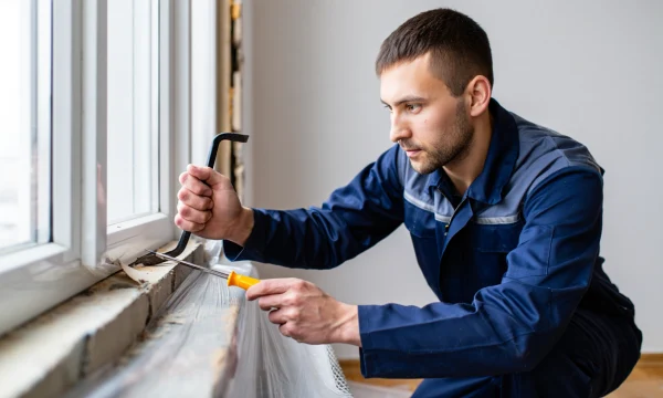 Замена пластикового подоконника в Москве: сколько стоит и как проходит монтаж?