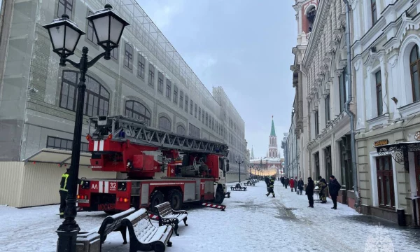 Историческое здание около Кремля сгорело из-за нарушения техники безопасности