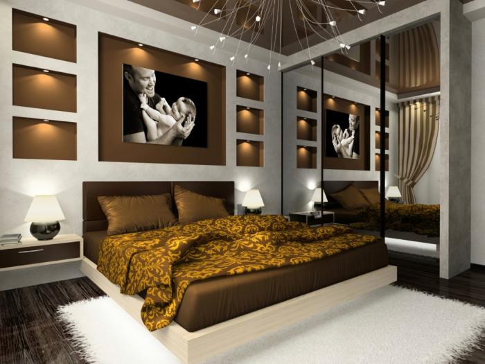 Дизайн спальни в квартире 4