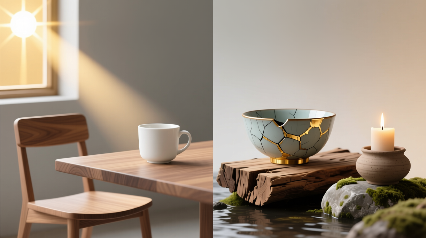 Скандинавский минимализм vs. японский ваби-саби: где искать гармонию? Скандинавский минимализм vs. японский ваби-саби: где искать гармонию?