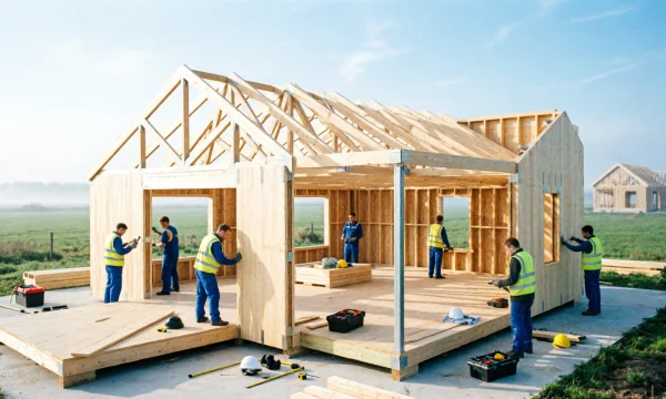 Строительство из готовых комплектов: современный подход к возведению жилья Строительство из готовых комплектов: современный подход к возведению жилья