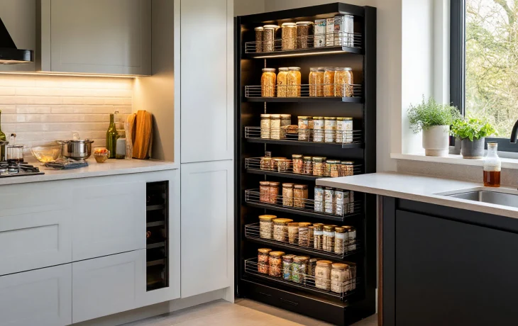 Умная кладовая: как добавить порядок на кухне без ремонта