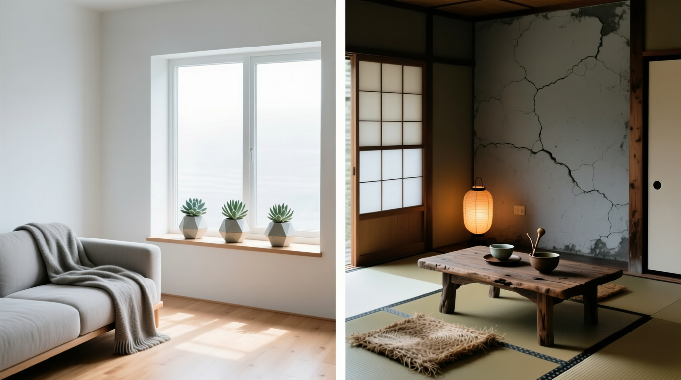 Скандинавский минимализм vs. японский ваби-саби: где искать гармонию? Скандинавский минимализм vs. японский ваби-саби: где искать гармонию?