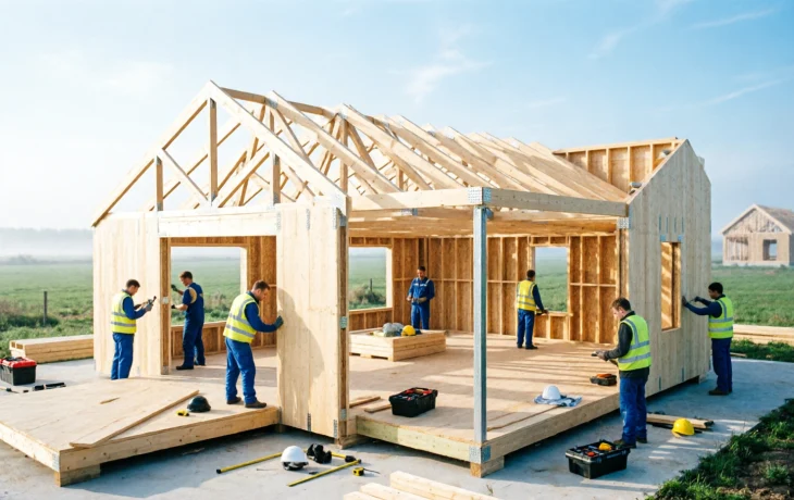 Строительство из готовых комплектов: современный подход к возведению жилья Строительство из готовых комплектов: современный подход к возведению жилья