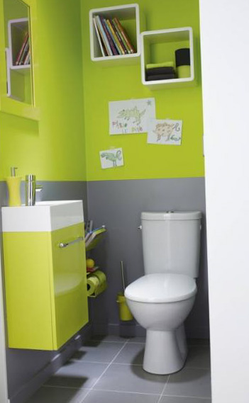 Цветовое решение для дизайна туалета 6