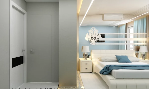 Дизайн интерьера спальни в ЖК Пара