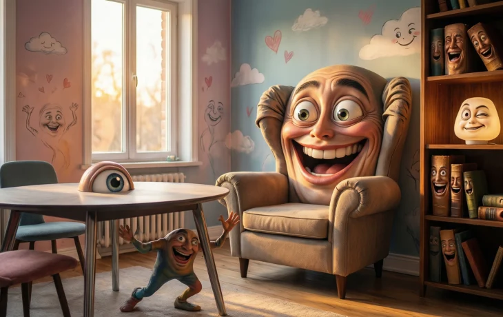 Мебель с эмоциями: как интерьер заставляет смеяться, удивляться и возвращаться снова