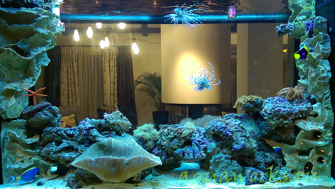 Изготовление аквариумов и аквасистем под заказ