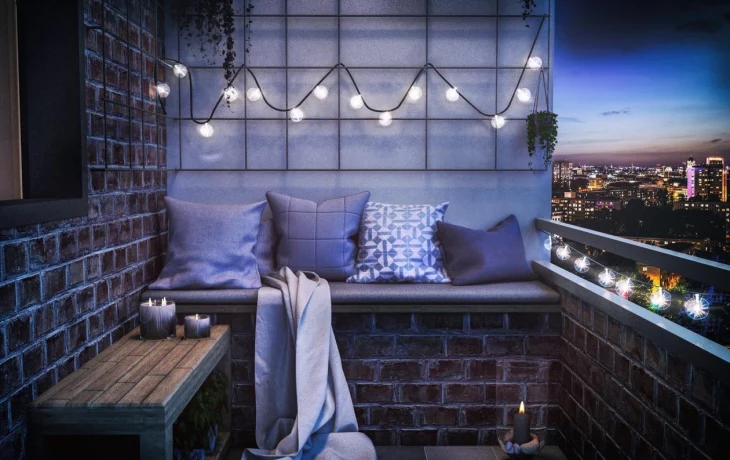 Как преобразить балкон в уютное пространство для зимних вечеров. 5 идей