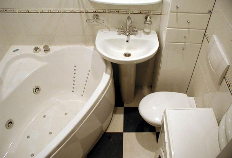Пример ремонта ванной комнаты 2