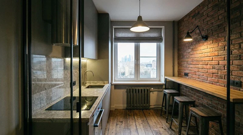 зонирование кухни