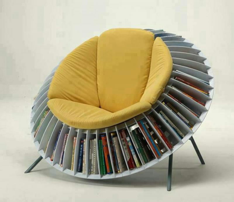 Кресло-Библиотека для гостиной 1